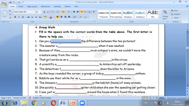 اللغة الانجليزية ٦ / Collins Unit 5 Vocabulary A blurb from non fiction book смотреть онлайн