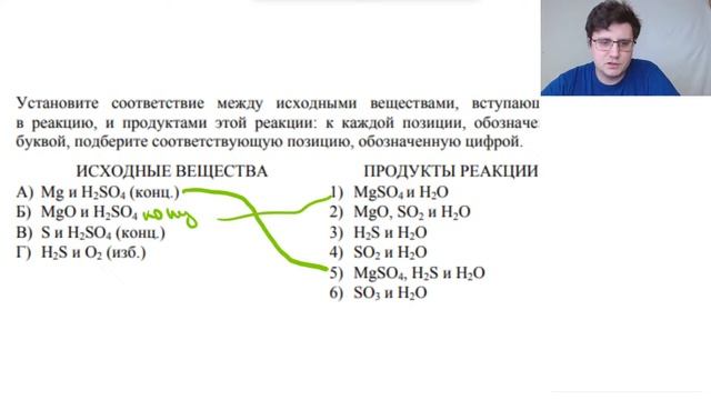 ОГЭ ХИМИЯ 2022. Метод ролей при составлении ОВР смотреть онлайн