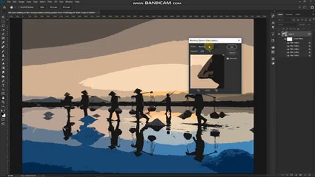 Adobe Photoshop Tutorial - watecolor paint effect - Lesson 1 смотреть онлайн