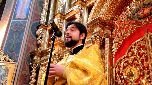 "Притча о неразумном богаче" - проповедь о. Виталия Голоскевича смотреть онлайн