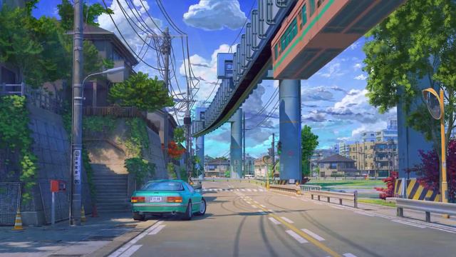 Japan Summer Tram live wallpaper смотреть онлайн