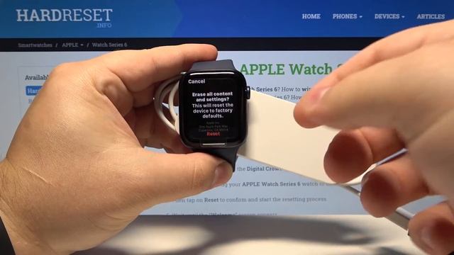 Hard Reset APPLE Watch Series 6 – Wipe Data / Restore Defaults смотреть онлайн