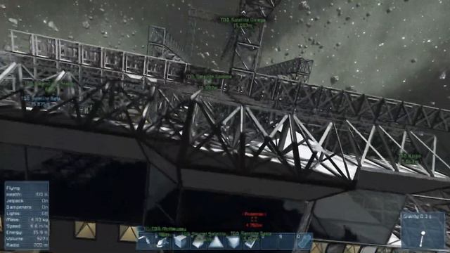 Space Engineers co op survival - 56 - Bad luck and a room for Krill Grill смотреть онлайн