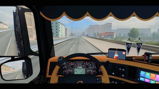 ETS2 1.34 | Hammerfest (NOR) - Baku (AZE) (Timelapse) смотреть онлайн