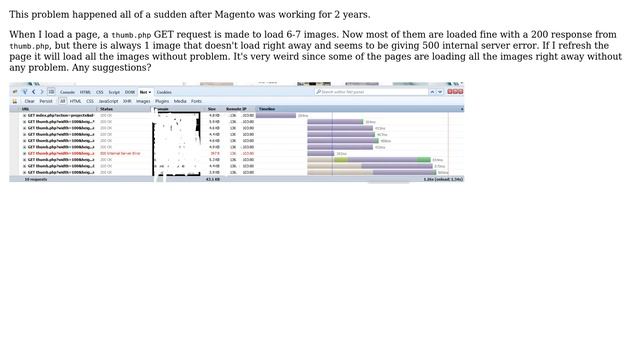 Magento: 500 Internal Server Error on PHP Image Load смотреть онлайн