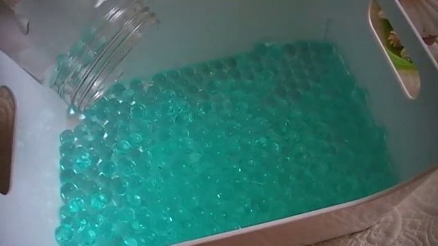 Сенсорная коробочка для ребенка МОРСКАЯ из гидрогеля смотреть онлайн