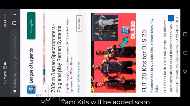 How to Import any Club Kits in DLS 22 смотреть онлайн