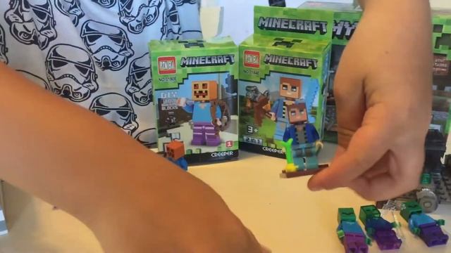 Обзор на наборы Лего Minecraft / My World смотреть онлайн