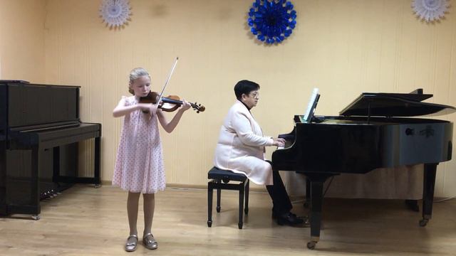 Ф.Кюхлер.Концерт Соль - мажор . Завалийчук София. смотреть онлайн