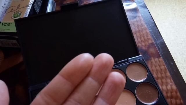 Распаковка шимера с Aliexpress. Хайлайтер. Палетка из Китая. Тени Lamel. смотреть онлайн