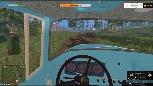 Farming Simulator 15.Карта"Высокий Берег".7-я серия.Стрим-кооп. смотреть онлайн