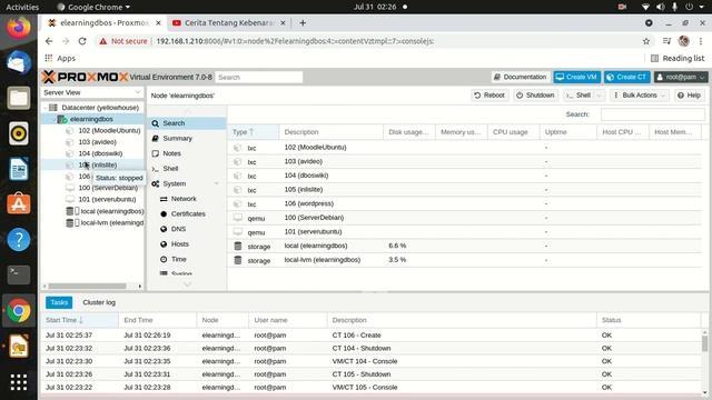 Install wordpress di Proxmox смотреть онлайн