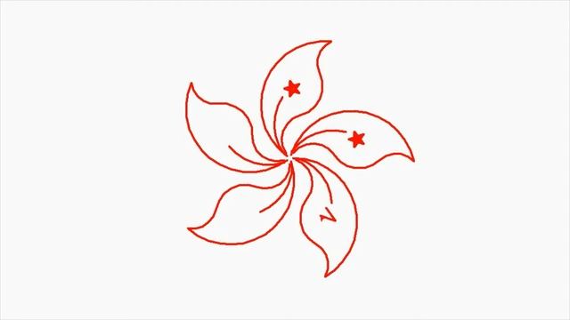 Python Turtle Graphic and Code: Hong Kong Bauhinia смотреть онлайн