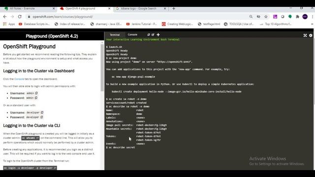 Understanding Service accounts in Openshift / K8s смотреть онлайн