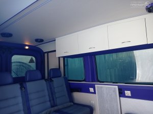 #Переоборудование микроавтобуса #Форд Транзит в семейный автомобиль для путешествий.