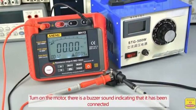 тестер изоляции MH12 на русском языке