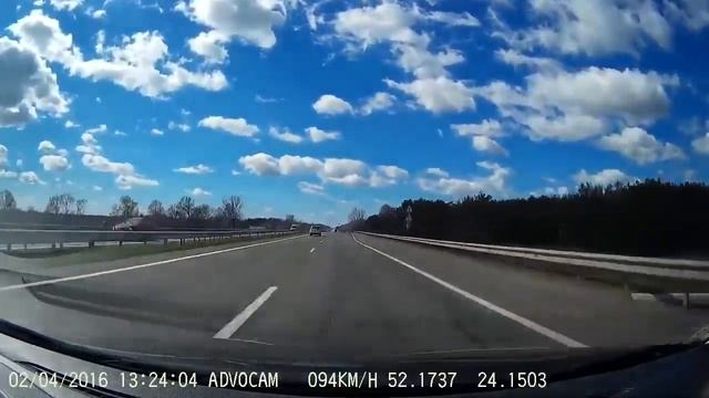 дер. Козище - Брест 02-04-2016 (timelapse 4x) смотреть онлайн