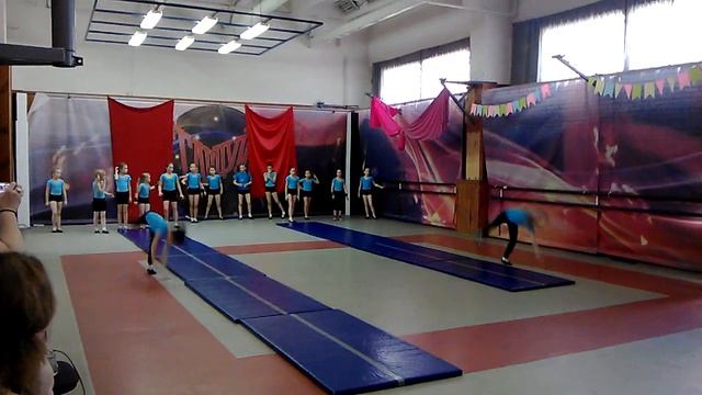 Открытый урок Акробатика май 2015 год Танец смотреть онлайн