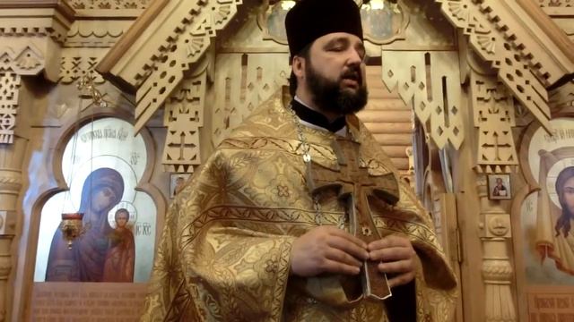 2014.11.30 Проповедь протоиерея Валерия Волощука в Неделю 25-ю по Пятидесятнице. смотреть онлайн