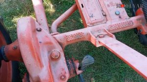 Конная косилка К1001А. Органы управления.