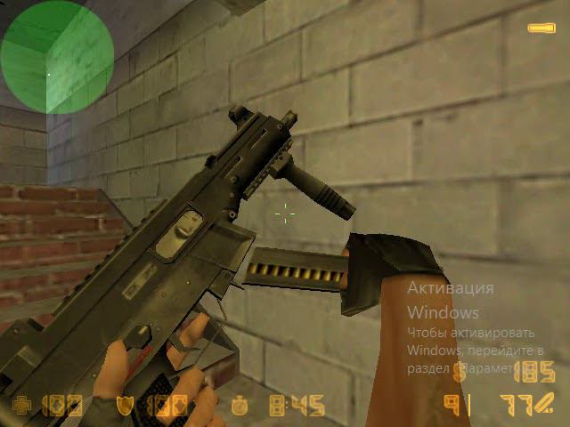 Прохождение Counter-Strike 1.1 Full Version Штурм в боковом аллее #3