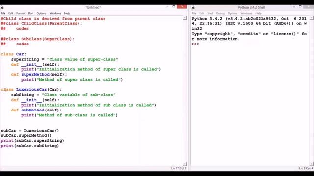 #40 Python tutorial-Python for beginners|Inheritance смотреть онлайн