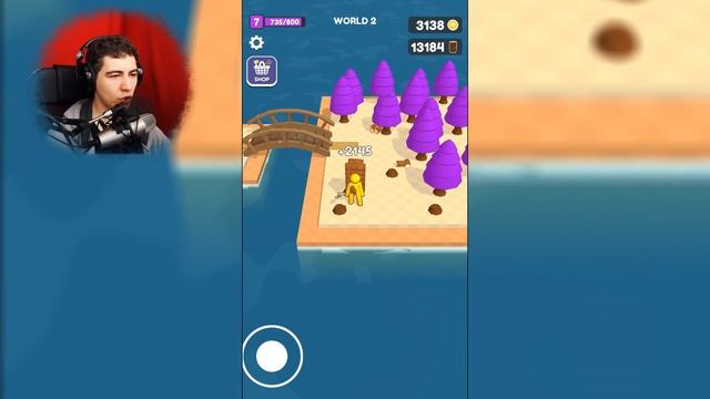 Построил 3 остров ! Эволюция острова в Craft island ! смотреть онлайн