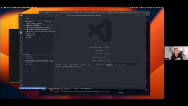 nf-core/bytesize: Working with GitHub using VSCode and GitHub CLI смотреть онлайн