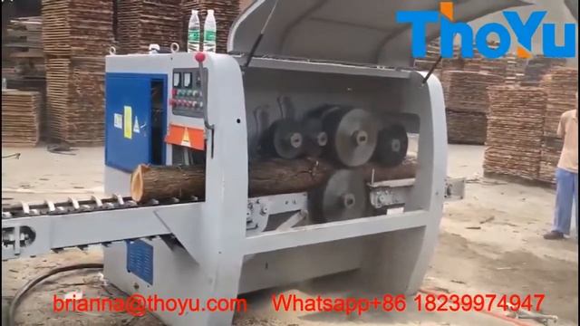 Multi Blade Log Saw смотреть онлайн