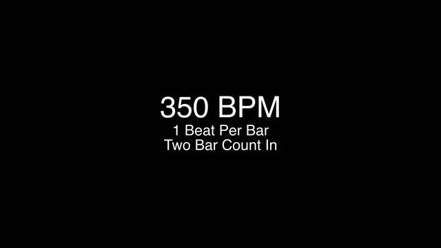 350 BPM: 1 Beat Per Bar смотреть онлайн