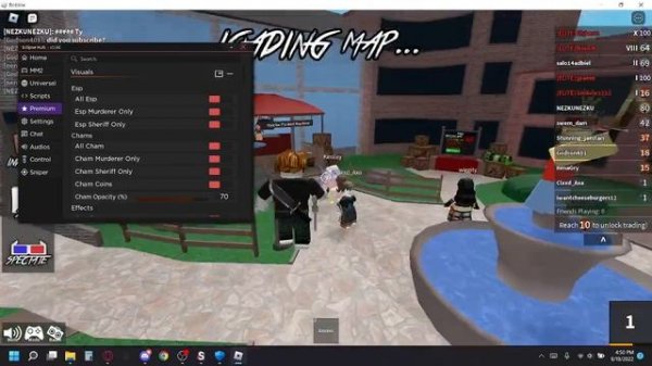 Full Tutorial of eclipse hub mm2 script (read desc)