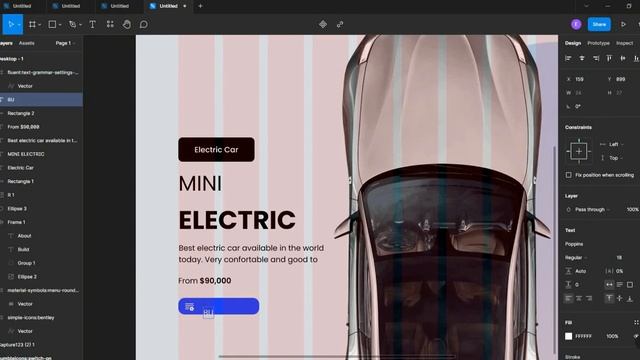 UI Design Tutorial for Beginners - Design a Car Shop Website смотреть онлайн