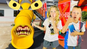 Клип ДЕТСКАЯ ГОРКА ПОЖИРАТЕЛЬ Песня RASA ПЧЕЛОВОД ПАРОДИЯ