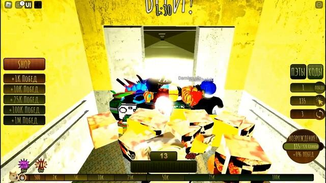 Самый Страшный Симулятор скорости с монстрами В Роблоксе Backrooms Race Clicker Roblox смотреть онлайн
