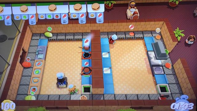 OVERCOOKED | BURNING DOWN THE KITCHEN | PS4 GAMES | KIDS GAMES |GAMING