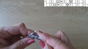 Легкий ажурный двухсторонний узор. Просто изумительный.mp4