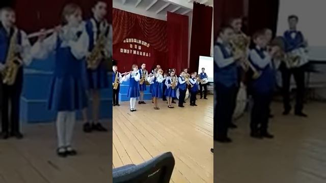 Бутурлиновская ДШИ - Духовой оркестр "Парус надежды" (рук.А.Суворин) 2019 смотреть онлайн