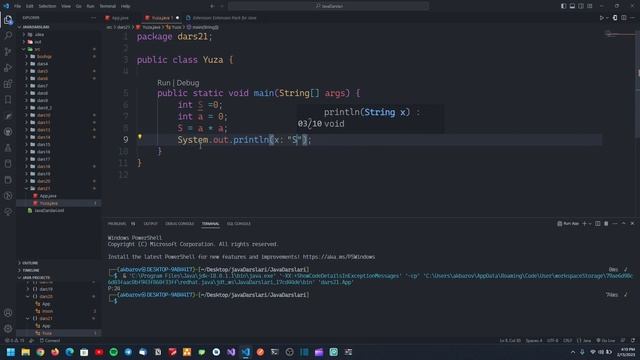 Java Darslari #21 dars Javada misol ishlash va fikrlashni rivojlantirish смотреть онлайн