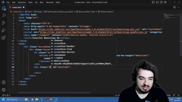 Tutoriel Bootstrap 5 - #10 Composants Bootstrap (1/4) смотреть онлайн