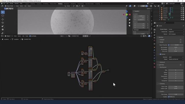 CREATE A PROCEDURAL TERRAZZO MARBLE MATERIAL IN BLENDER смотреть онлайн