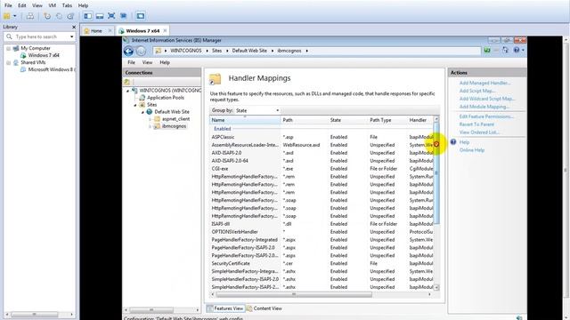 iis cognos and set cgi module for execute cognos смотреть онлайн