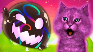 СЛАЙМЫ ПРЕВРАТИЛИСЬ в МОНСТРОВ и КОТЕНОК АБИ ИГРА для ДЕТЕЙ и МАЛЫШЕЙ #72