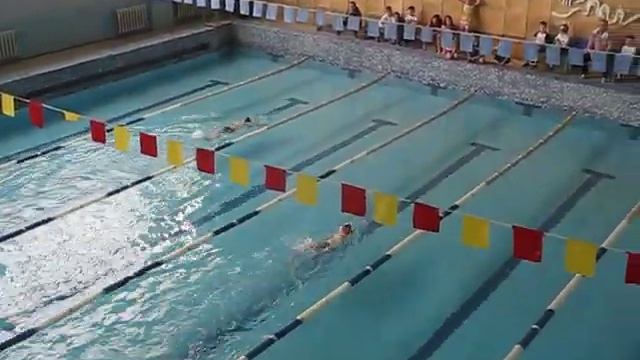 Змагання з плавання м.Калуш. Басейн "Посейдон". Переможний заплив. 100м спина. 14.02.19р. 2 доріжка смотреть онлайн