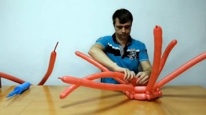 Корзина из воздушных шаров.