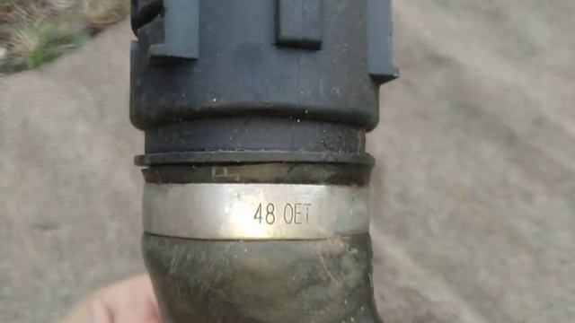 Патрубок Great Wall Hover H3 New 2.0T 4G63S4T трубка с быстросъемными муфтами на обе стороны 48OET смотреть онлайн