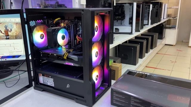 75000₽, новый игровой ПК на Radeon RX 7600 8Gb, RDNA3
