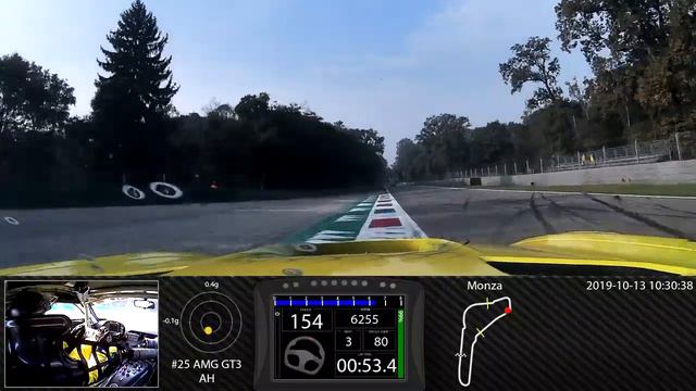GT3 Monza Onboard Fast Lap 1:46,86 Mercedes AMG GT3, HTP-Mannfilter, GT Open, Driver Martin Konrad смотреть онлайн