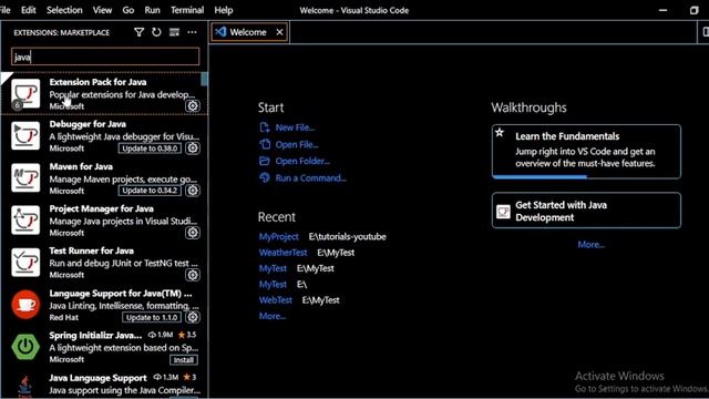 Setup the Selenium java Project in VS Code. смотреть онлайн
