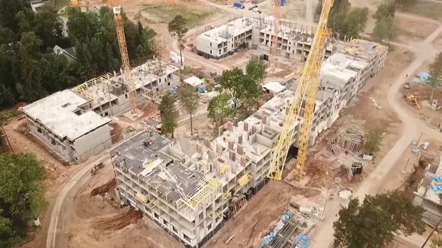 Миниполис Серебрица | Ход строительства – корпус 4 | Июнь 2019 смотреть онлайн