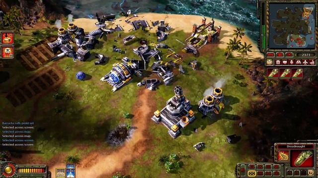 Red Alert 3 Rejuvenation Mod - Soviet Union Gameplay vs Brutal AI смотреть онлайн